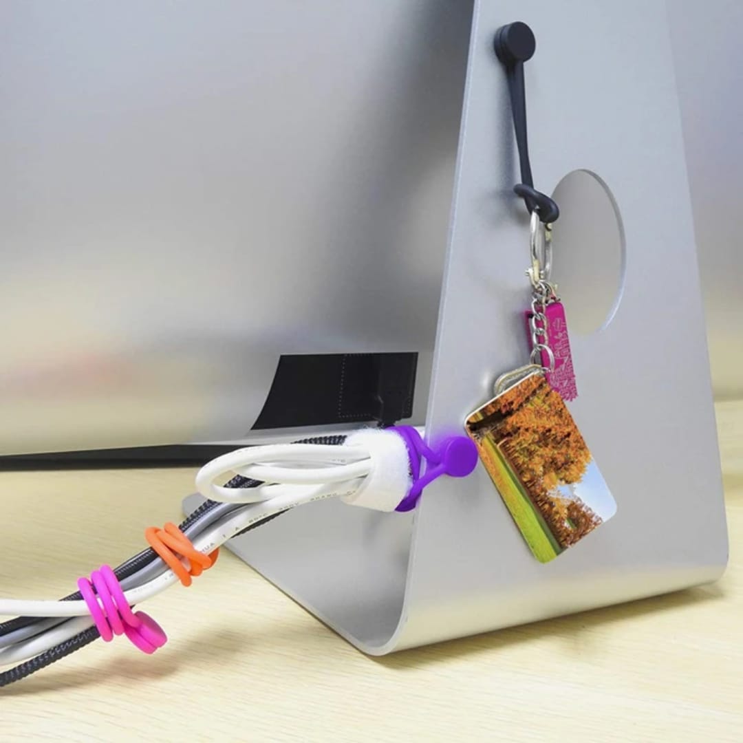 Silicon Magnet Cable Organizer (5 per pack)