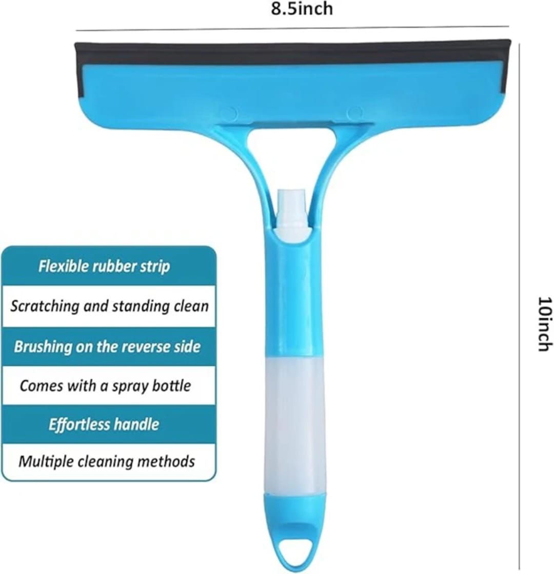 Glass Wiper with Spray