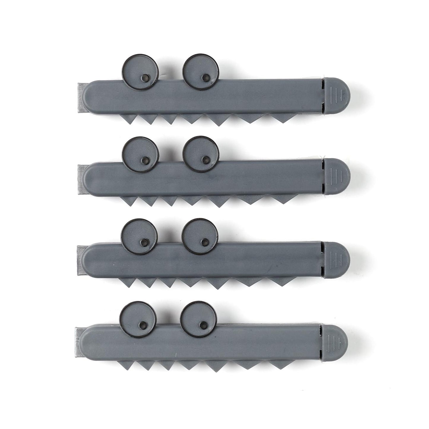 CROCODILE BAG CLIPS X4