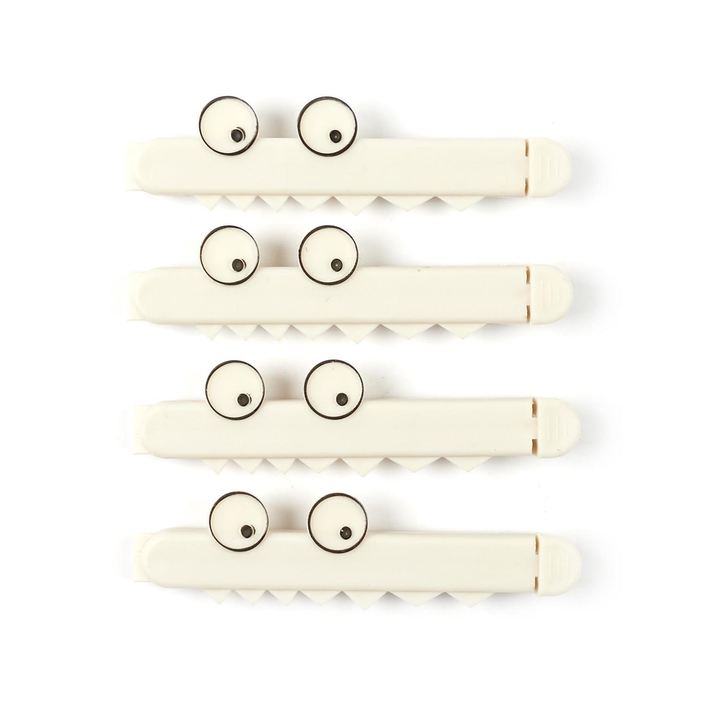 CROCODILE BAG CLIPS X4