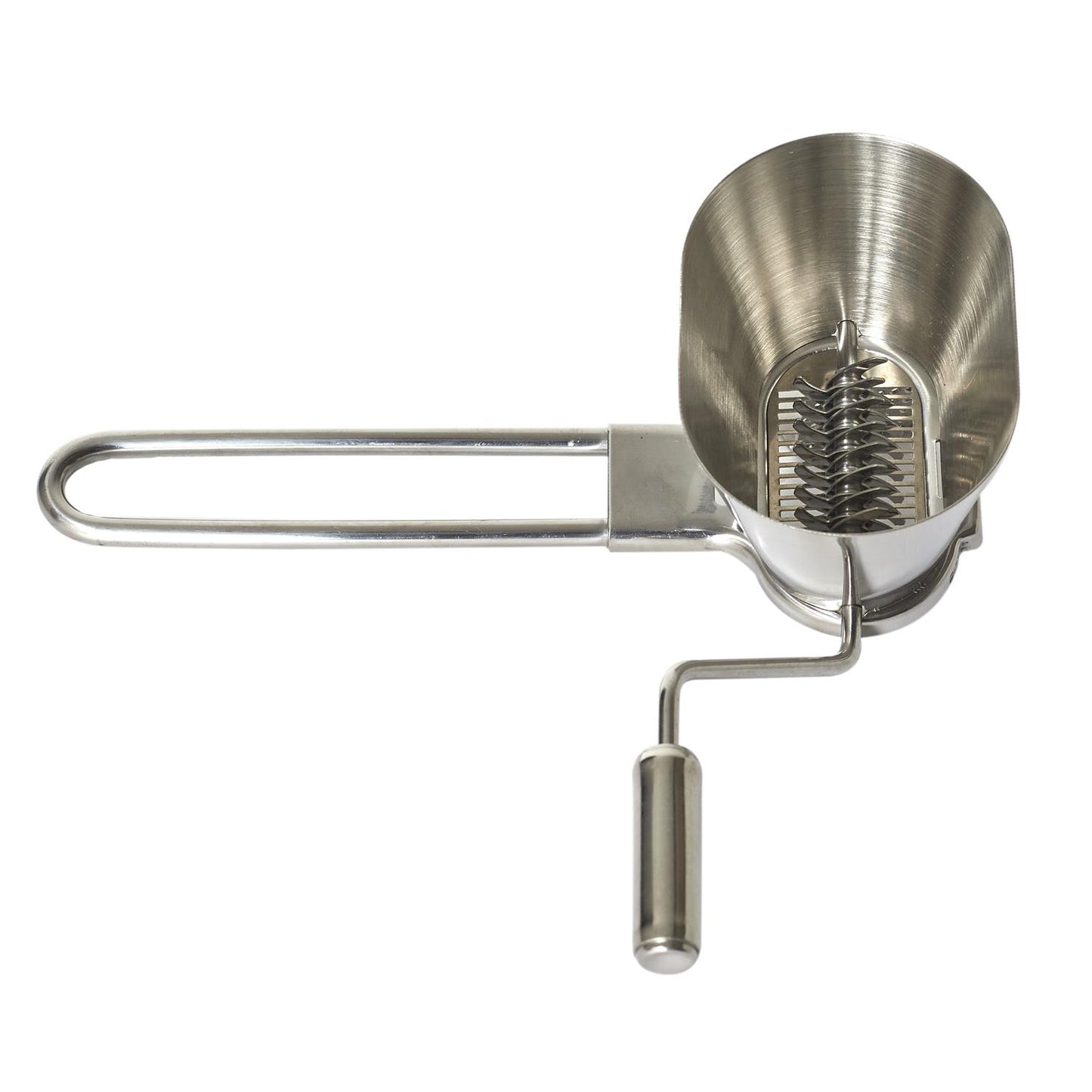 STAINLESS STEEL CRANK HERB GRINDER