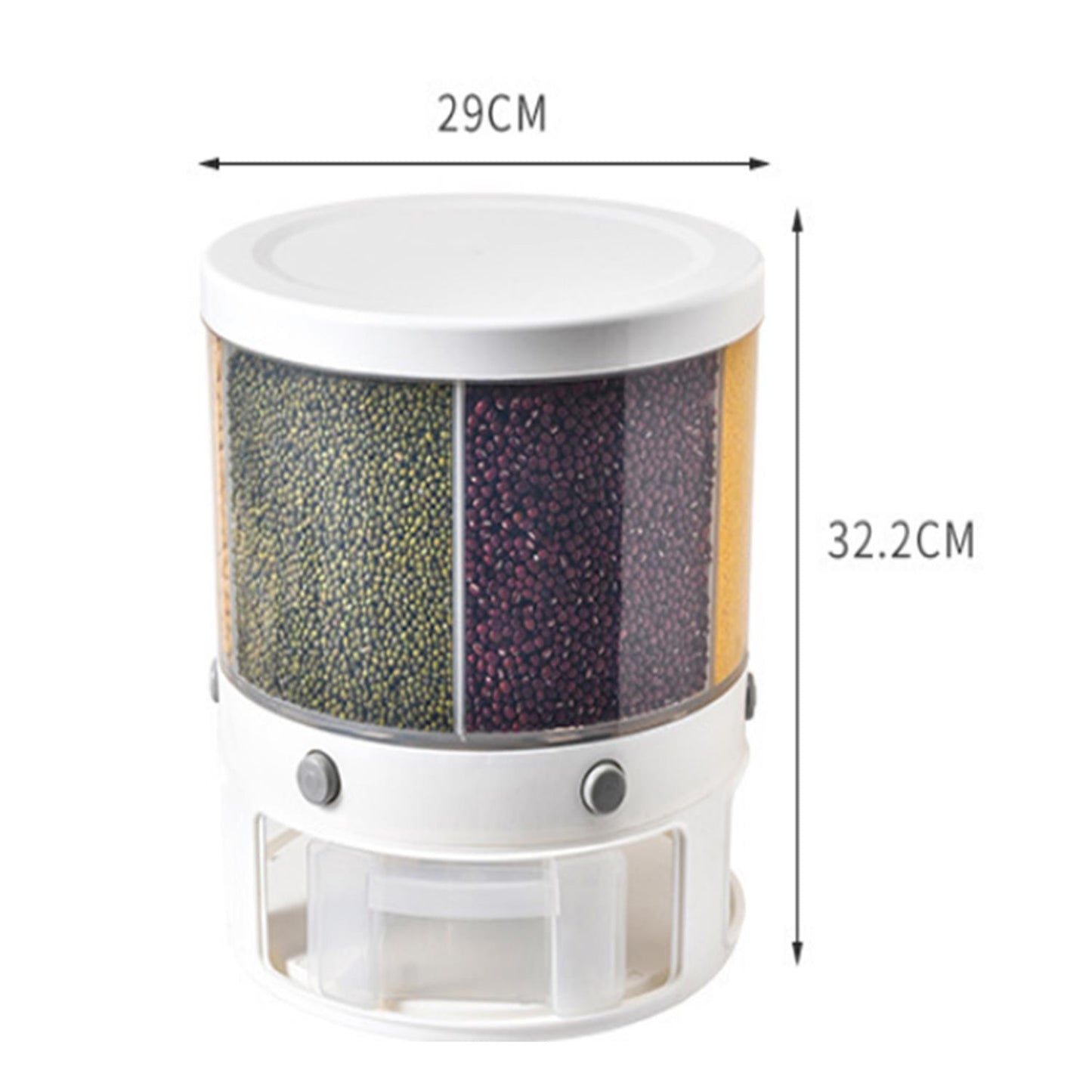 DISTRIBUTOR 6 COMPARTMENTS 1.5L