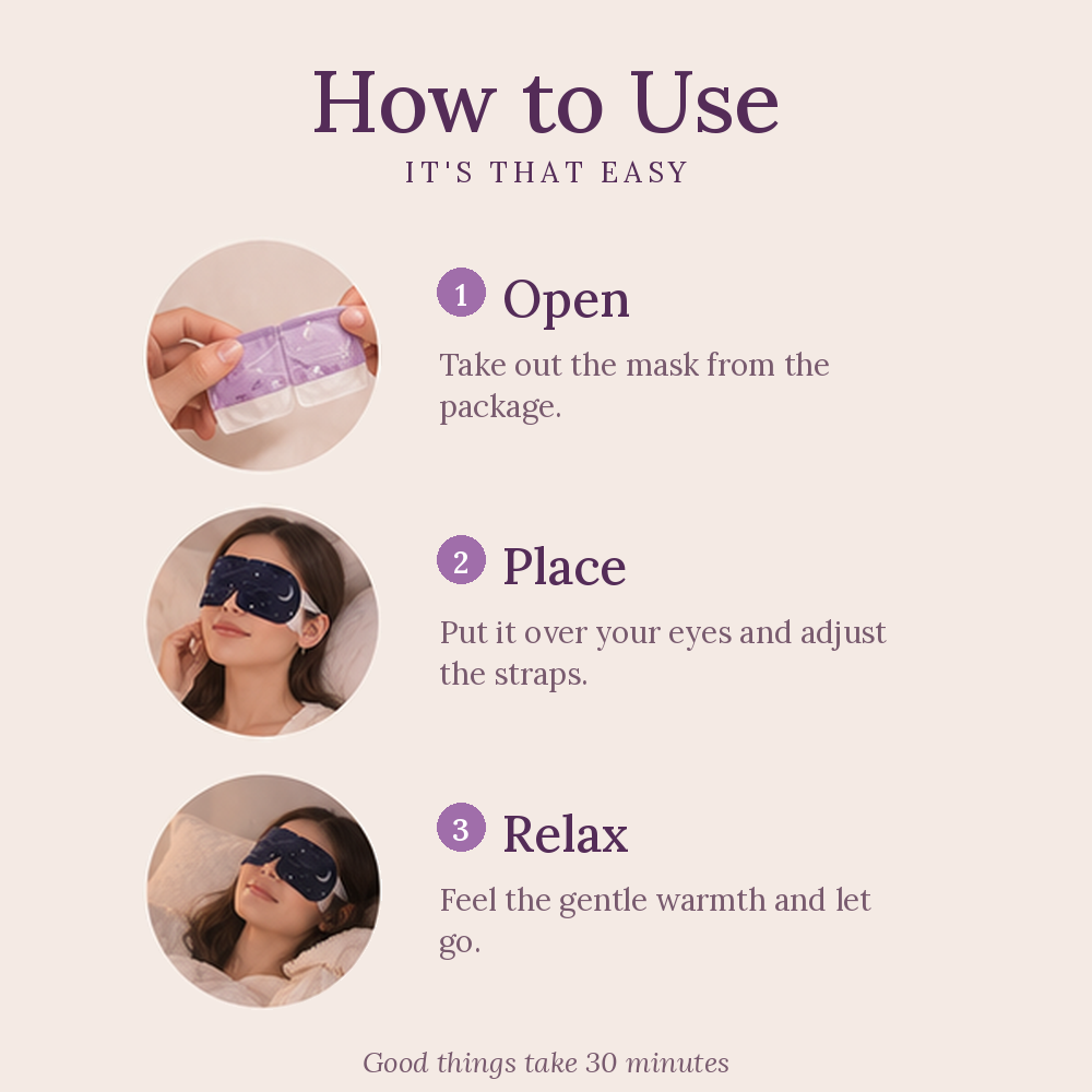 Sleep Steam Eye Mask (5 Masks per Box)