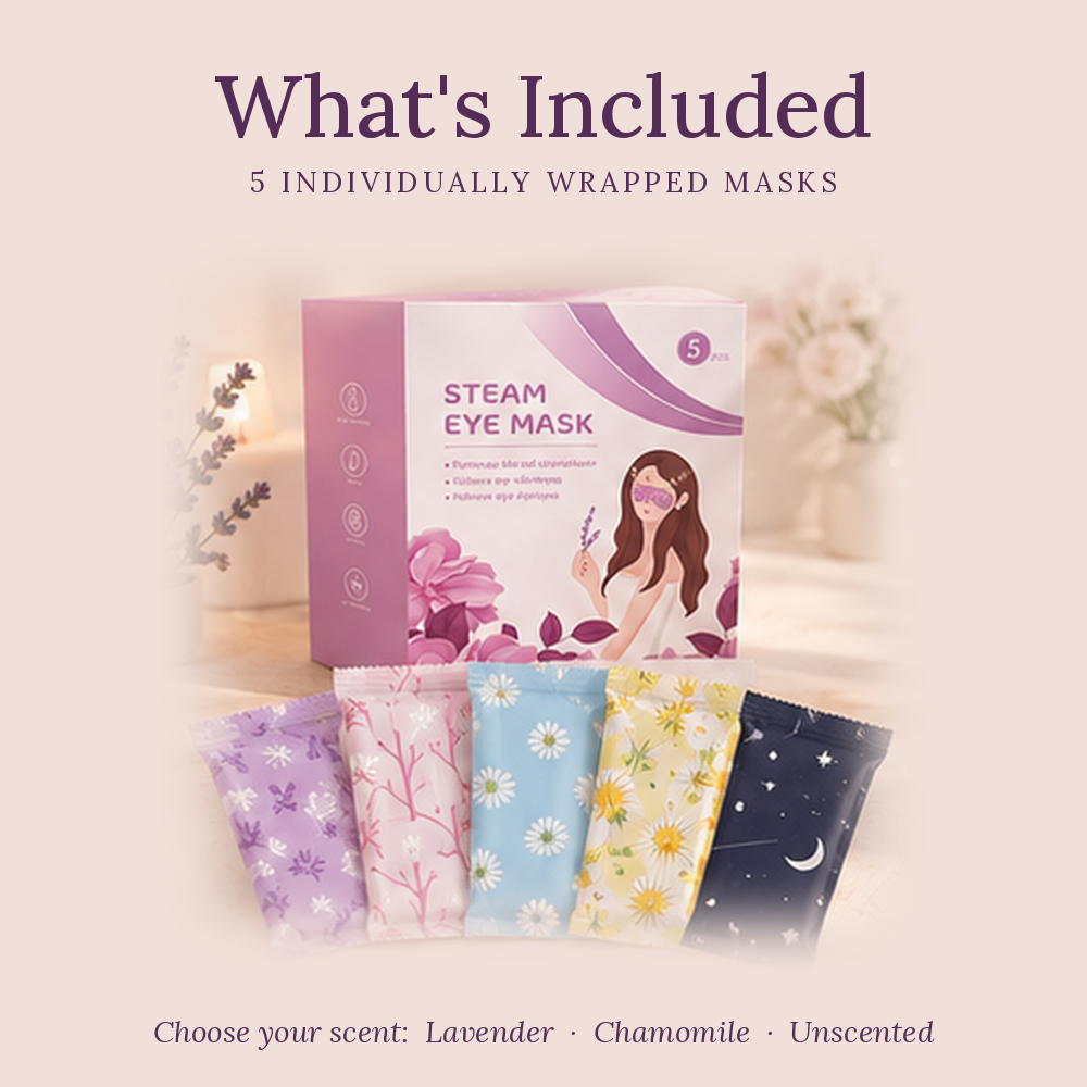 Sleep Steam Eye Mask (5 Masks per Box)