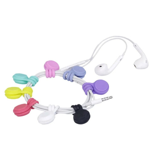 Silicon Magnet Cable Organizer (5 per pack)