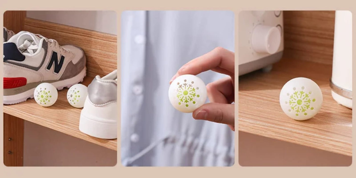 Shoe Deodorant Balls - Fresheners (6 per pack)