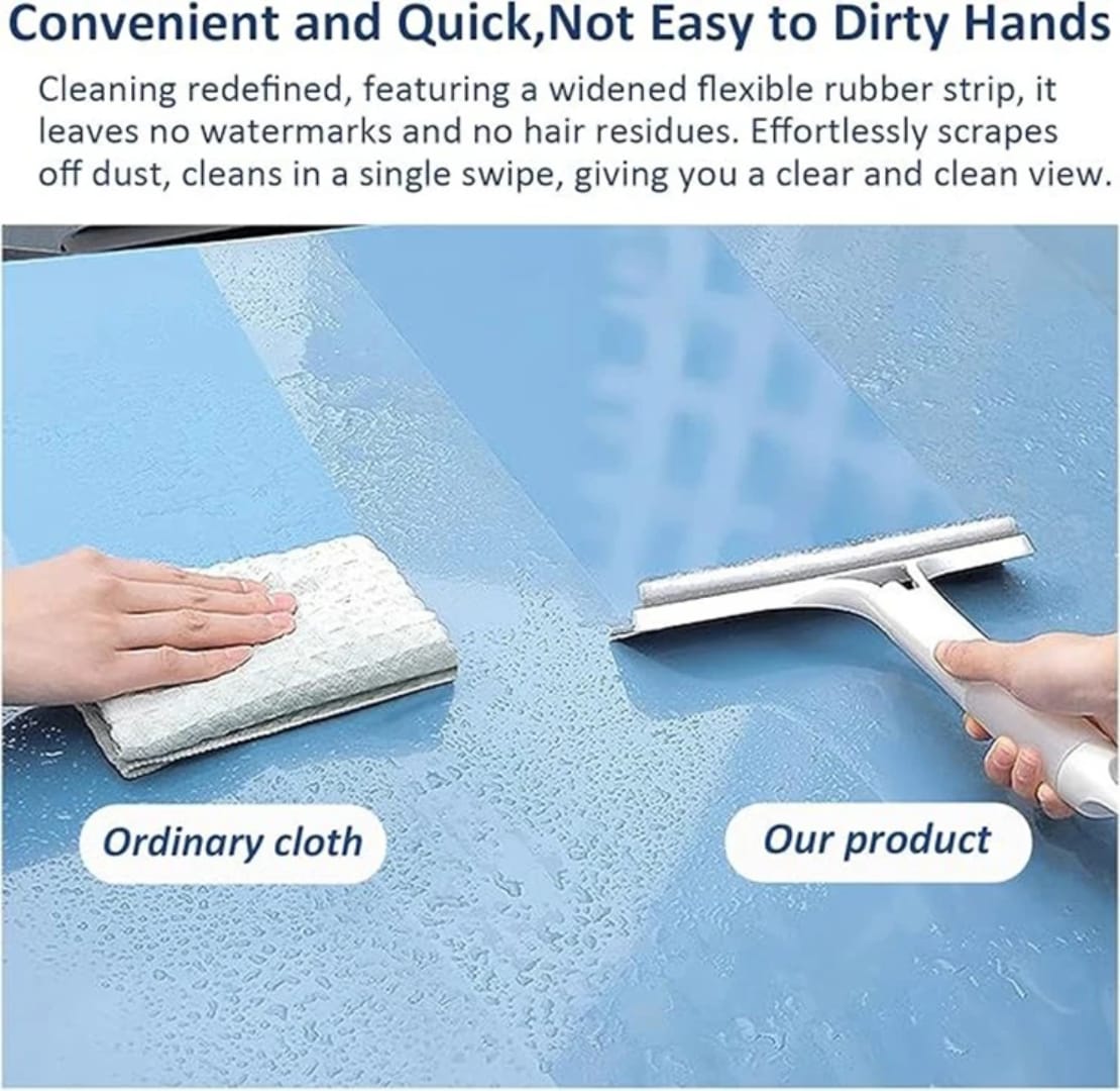 Glass Wiper with Spray