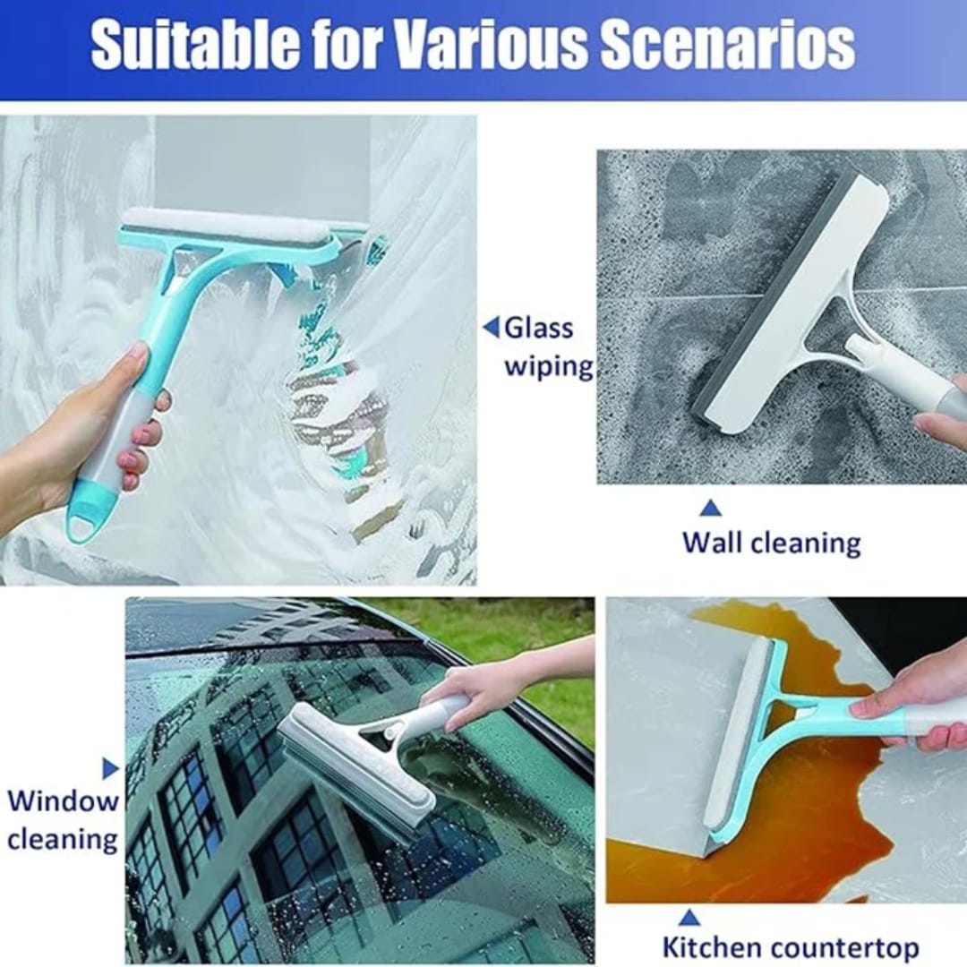 Glass Wiper with Spray
